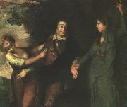 Sir Joshua Reynolds Garrick Between Tragedy and Comedy oil painting picture wholesale